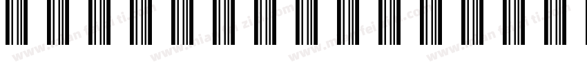 Bar Code 39 lesbar字体转换